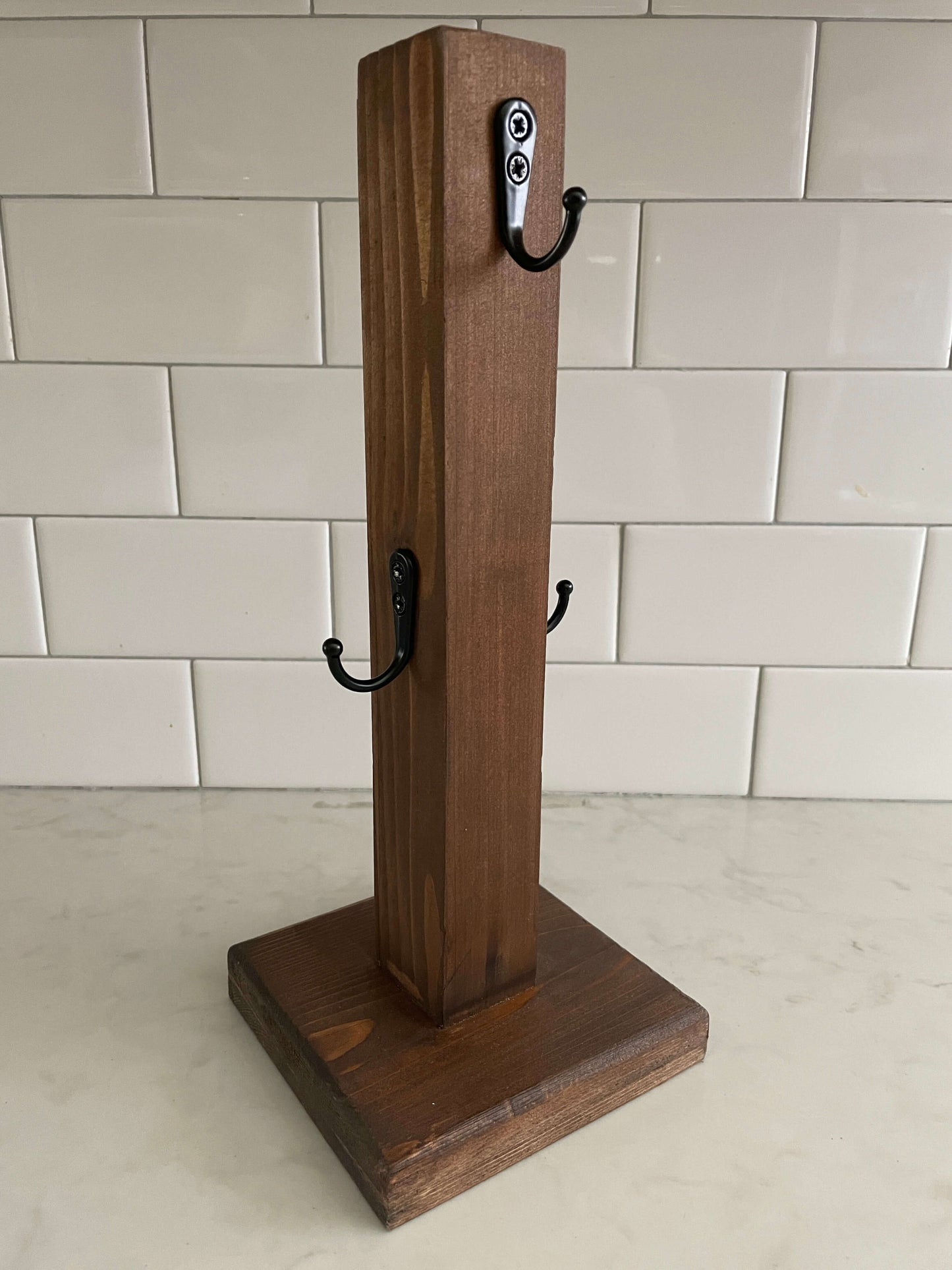 Plain Coffee Mug Tree Stand